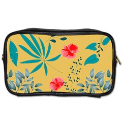 Flowers Petals Leaves Plants Toiletries Bag (two Sides) by Grandong