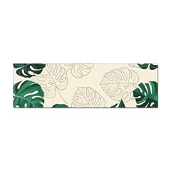 Leaves Monstera Background Sticker (bumper) by Grandong