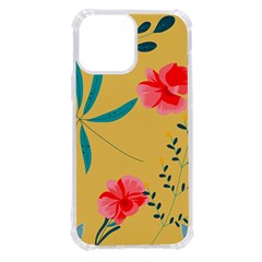 Flowers Petals Leaves Plants Iphone 13 Pro Max Tpu Uv Print Case