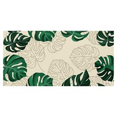 Leaves Monstera Background Banner And Sign 6  X 3  by Grandong