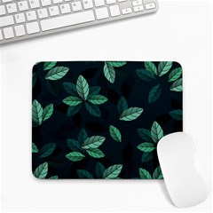 Leaves Foliage Plants Pattern Small Mousepad