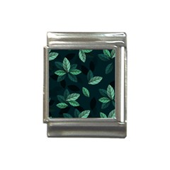 Leaves Foliage Plants Pattern Italian Charm (13mm)