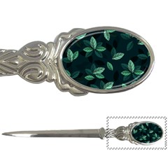 Leaves Foliage Plants Pattern Letter Opener