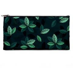 Leaves Foliage Plants Pattern Pencil Case