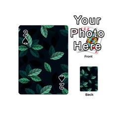 Leaves Foliage Plants Pattern Playing Cards 54 Designs (mini) by Grandong