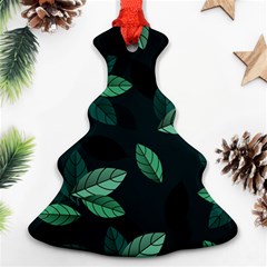 Leaves Foliage Plants Pattern Ornament (Christmas Tree) 