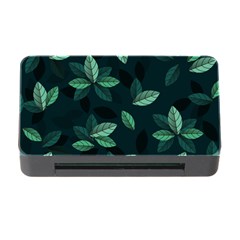 Leaves Foliage Plants Pattern Memory Card Reader with CF