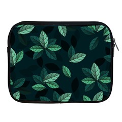 Leaves Foliage Plants Pattern Apple iPad 2/3/4 Zipper Cases