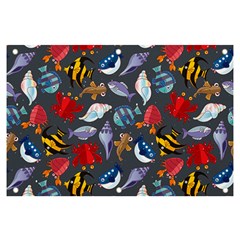 Sea Animals Pattern Wallpaper Fish Banner And Sign 6  X 4  by Grandong