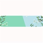 Flowers Branch Corolla Wreath Lease Large Bar Mat 32 x8.5  Bar Mat