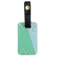 Flowers Branch Corolla Wreath Lease Luggage Tag (one Side) by Grandong