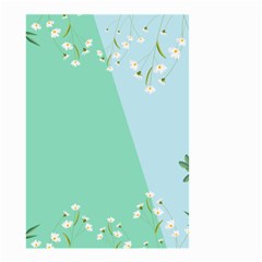 Flowers Branch Corolla Wreath Lease Small Garden Flag (two Sides) by Grandong