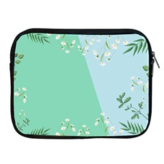 Flowers Branch Corolla Wreath Lease Apple Ipad 2/3/4 Zipper Cases by Grandong