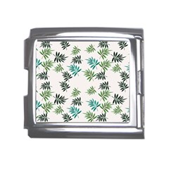 Leaves Plants Design Mega Link Italian Charm (18mm)