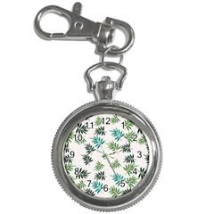 Leaves Plants Design Key Chain Watches