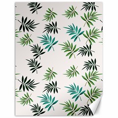 Leaves Plants Design Canvas 12  x 16 