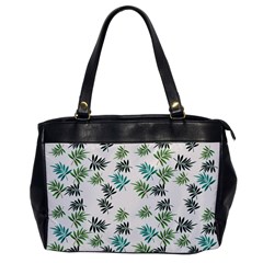 Leaves Plants Design Oversize Office Handbag