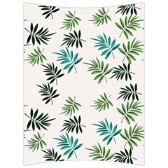 Leaves Plants Design Back Support Cushion