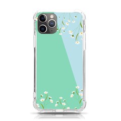 Flowers Branch Corolla Wreath Lease Iphone 11 Pro 5 8 Inch Tpu Uv Print Case by Grandong