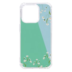 Flowers Branch Corolla Wreath Lease Iphone 14 Pro Tpu Uv Print Case