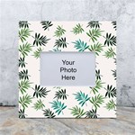 Leaves Plants Design White Box Photo Frame 4  x 6  Front