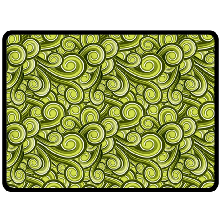 Flower Design Paradigm Start Fleece Blanket (Large)