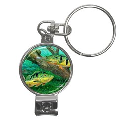 Peacock Bass Fishing Nail Clippers Key Chain by Sarkoni