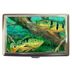 Peacock Bass Fishing Cigarette Money Case by Sarkoni