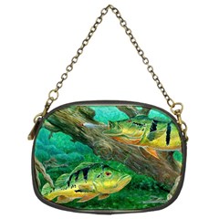 Peacock Bass Fishing Chain Purse (two Sides) by Sarkoni