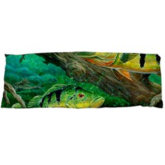 Peacock Bass Fishing Body Pillow Case Dakimakura (two Sides) by Sarkoni