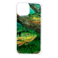 Peacock Bass Fishing Iphone 13 Mini Tpu Uv Print Case by Sarkoni