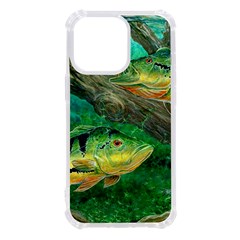 Peacock Bass Fishing Iphone 13 Pro Tpu Uv Print Case by Sarkoni