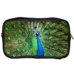 Peafowl Peacock Toiletries Bag (two Sides) by Sarkoni