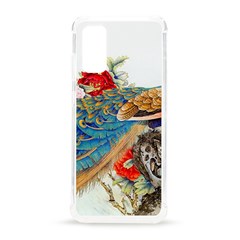 Birds Peacock Artistic Colorful Flower Painting Samsung Galaxy S20 6 2 Inch Tpu Uv Case by Sarkoni