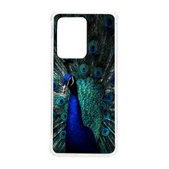 Blue And Green Peacock Samsung Galaxy S20 Ultra 6 9 Inch Tpu Uv Case by Sarkoni