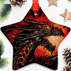 Dragon Ornament (star) by Ndabl3x