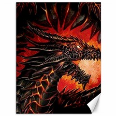 Dragon Canvas 36  X 48  by Ndabl3x