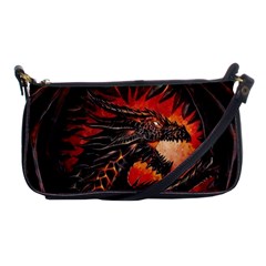 Dragon Shoulder Clutch Bag by Ndabl3x