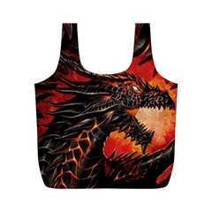 Dragon Full Print Recycle Bag (m) by Ndabl3x