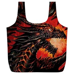 Dragon Full Print Recycle Bag (xl) by Ndabl3x