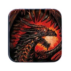 Dragon Square Metal Box (black) by Ndabl3x