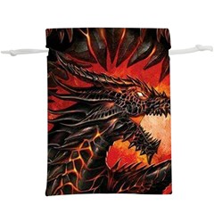 Dragon Lightweight Drawstring Pouch (xl) by Ndabl3x