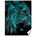 Angry Male Lion Predator Carnivore Canvas 36  x 48  35.26 x46.15  Canvas - 1