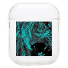 Angry Male Lion Predator Carnivore Soft Tpu Airpods 1/2 Case by Ndabl3x