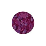 Pattern Warhola Golf Ball Marker Front