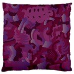 Pattern Warhola Standard Premium Plush Fleece Cushion Case (One Side) Front