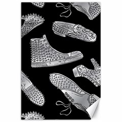 Pattern Shiny Shoes Canvas 20  X 30  by Ndabl3x