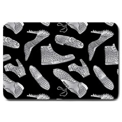 Pattern Shiny Shoes Large Doormat by Ndabl3x