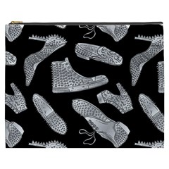 Pattern Shiny Shoes Cosmetic Bag (xxxl) by Ndabl3x