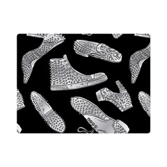 Pattern Shiny Shoes Premium Plush Fleece Blanket (mini) by Ndabl3x